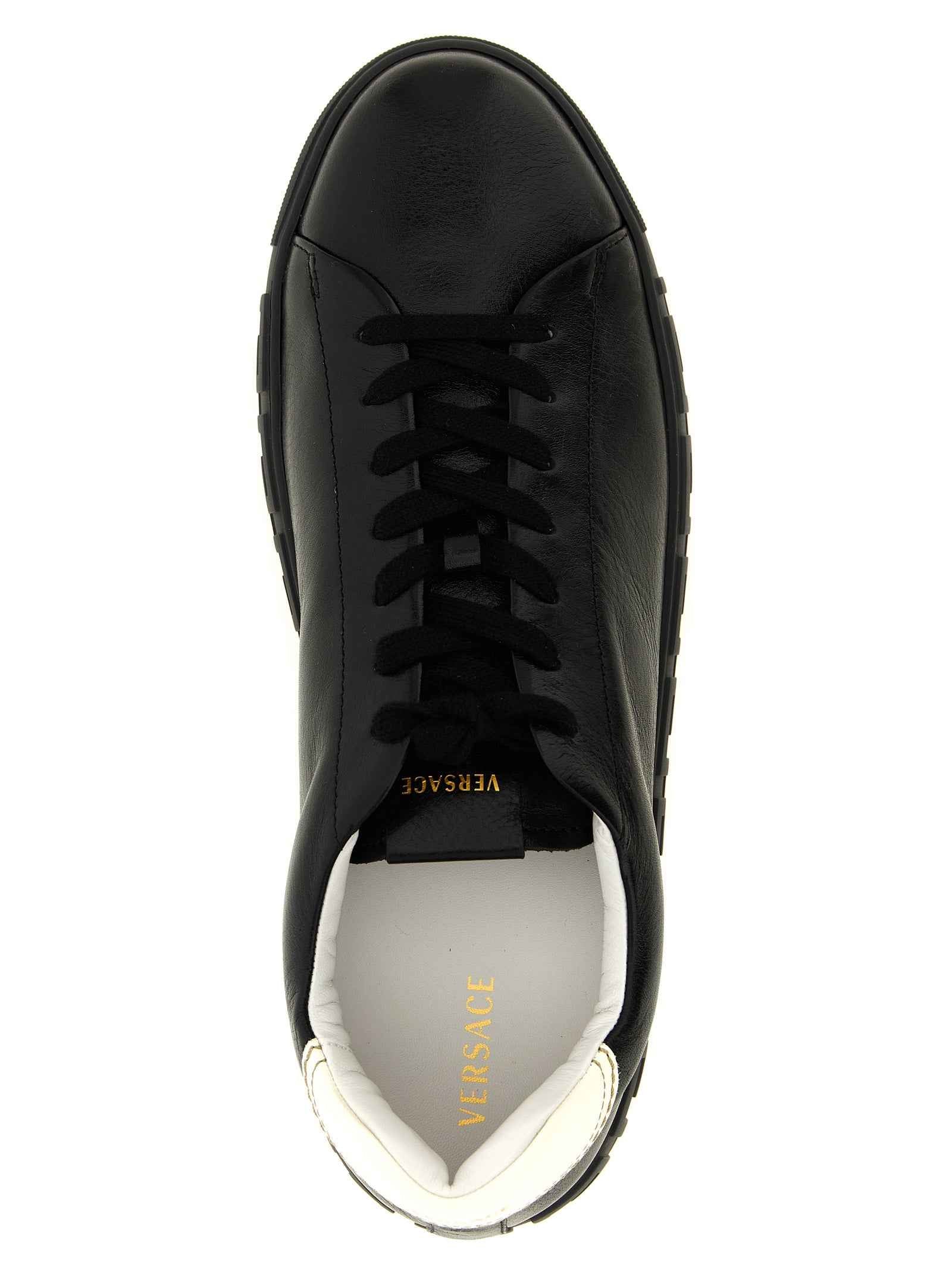 Bicolor Calfskin Low Top Sneakers