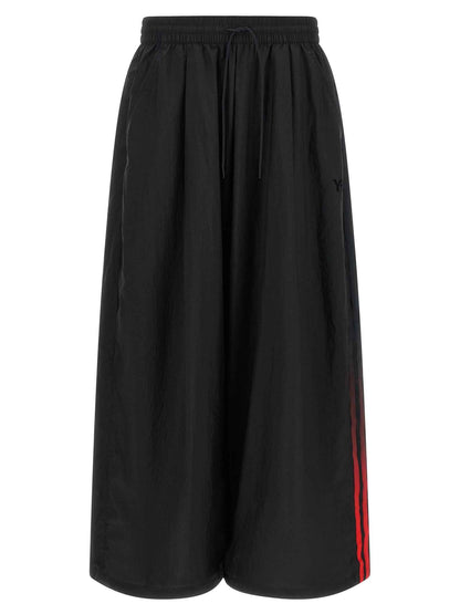 Black Polyamide Athletic Pants