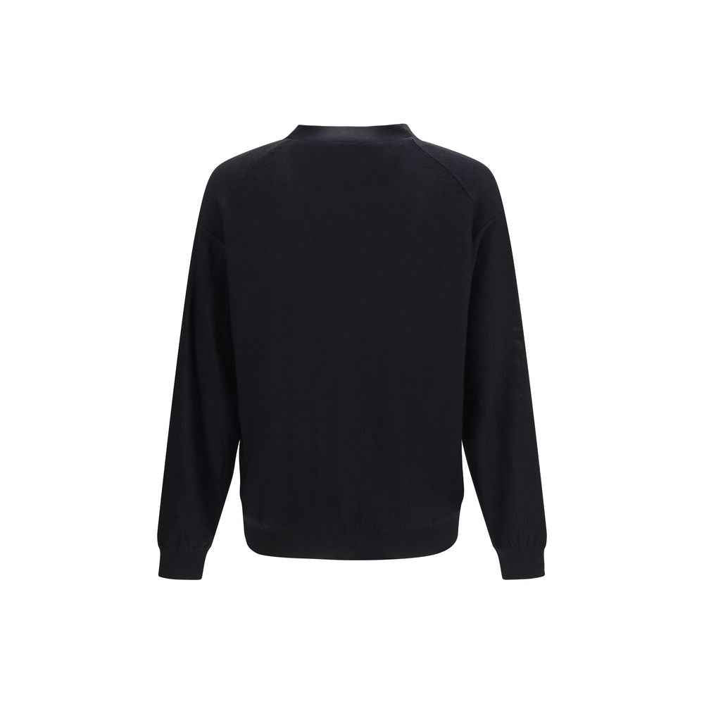 Black Wool Oves Aries Cardigan