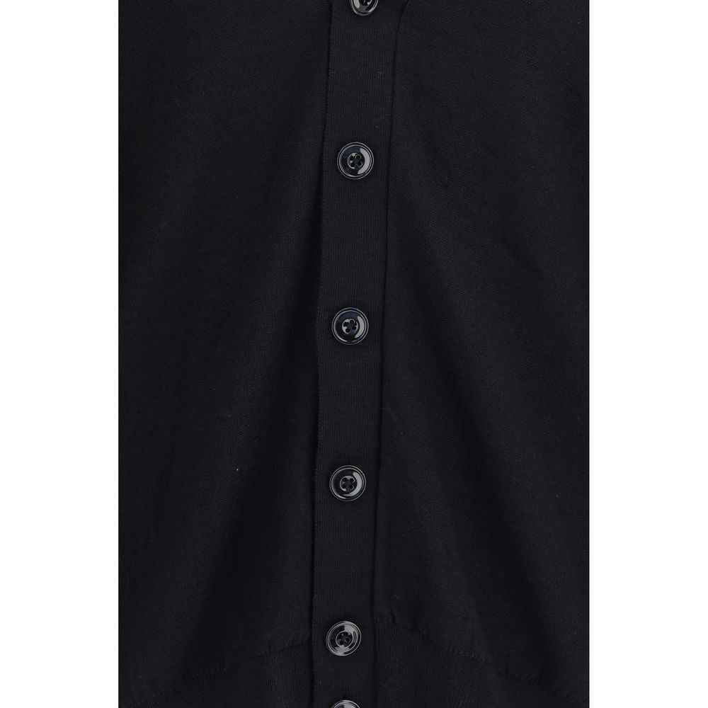 Black Wool Oves Aries Cardigan