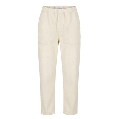 Beige Cotton Men Pants