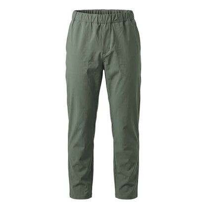 Green Cotton Men Pant
