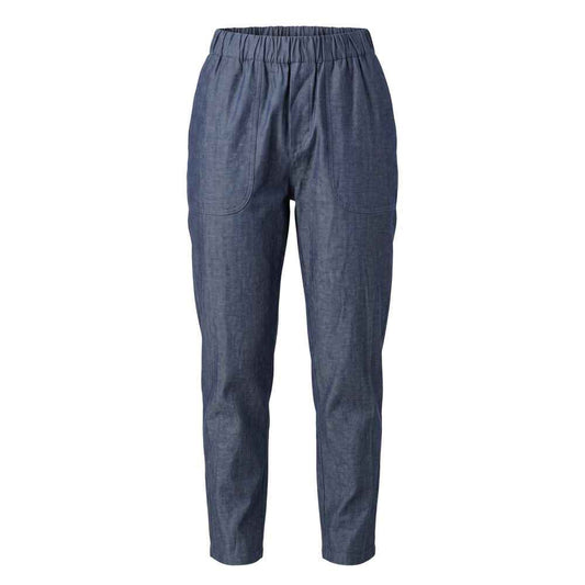 Blue Cotton Men Pant