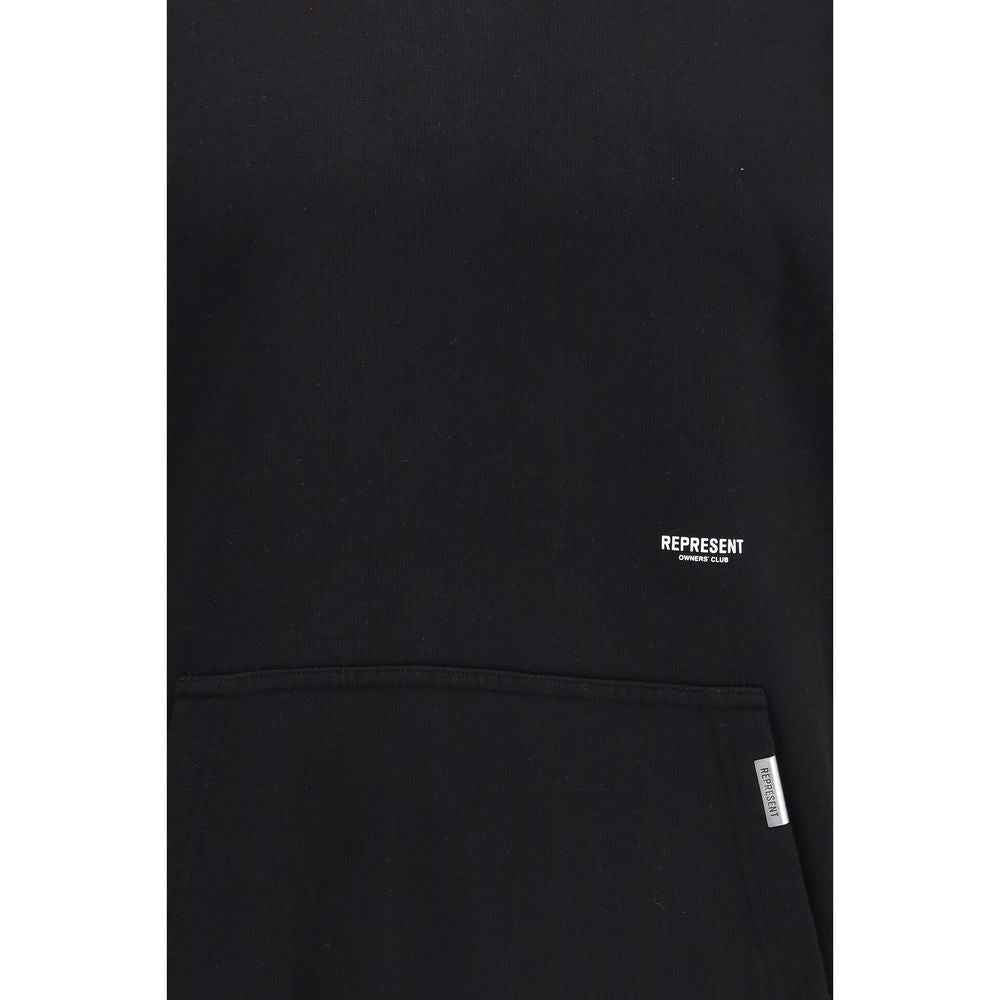 Black Cotton Sweatshirt