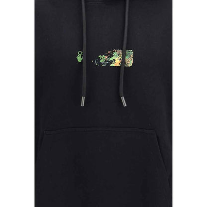 Black Cotton Sweatshirt