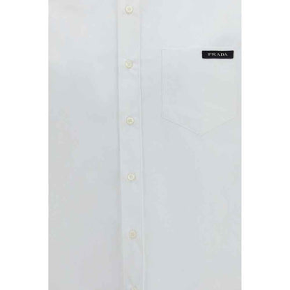 White Cotton Dress Shirt