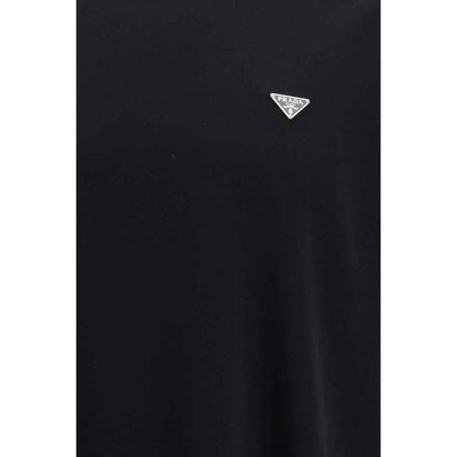 Black Cotton T-Shirt