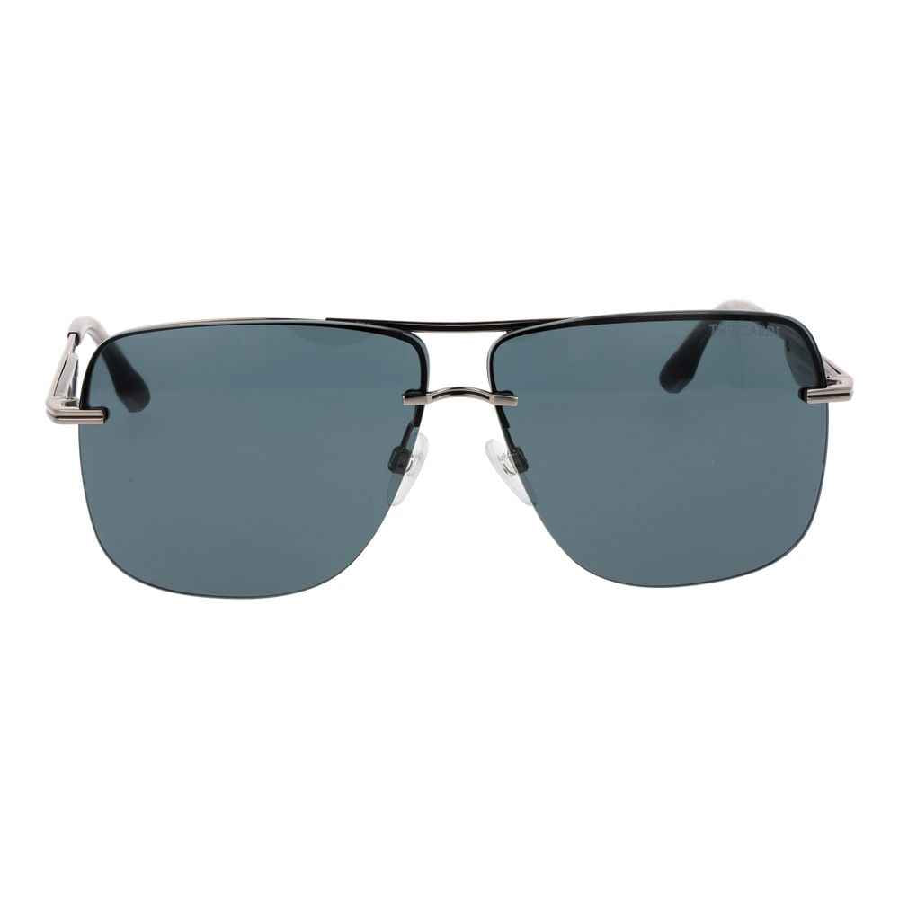 Silver Metal Sunglasses