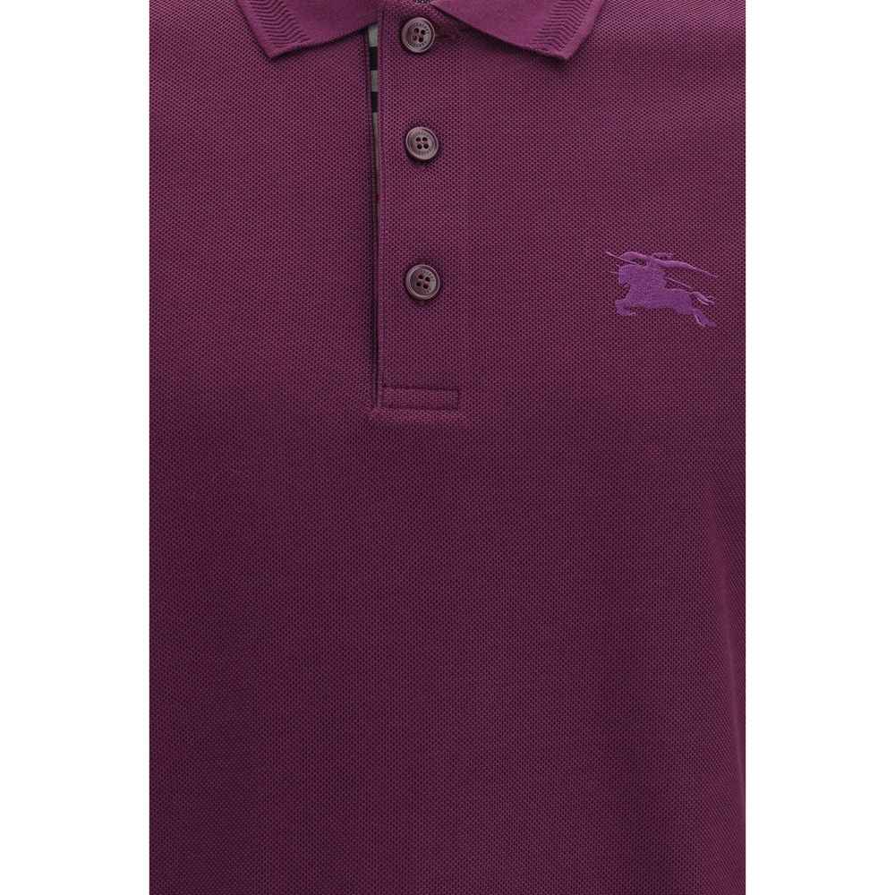 Purple Cotton Polo Shirt
