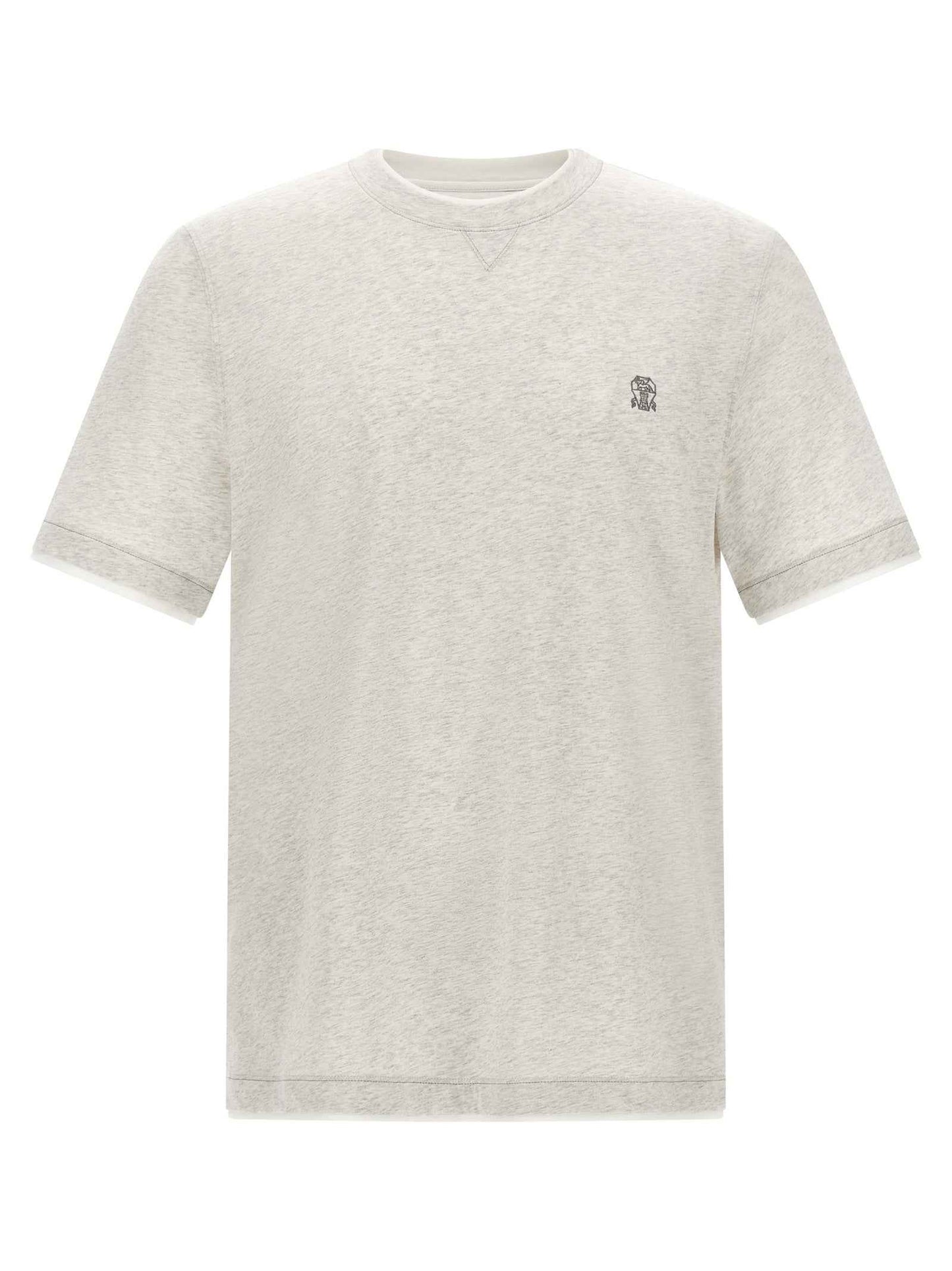 Gray Cotton T-Shirt
