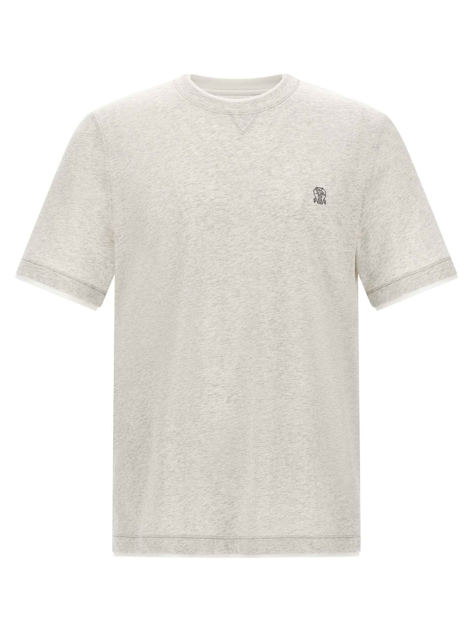 Gray Cotton T-Shirt