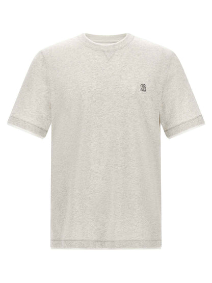 Gray Cotton T-Shirt
