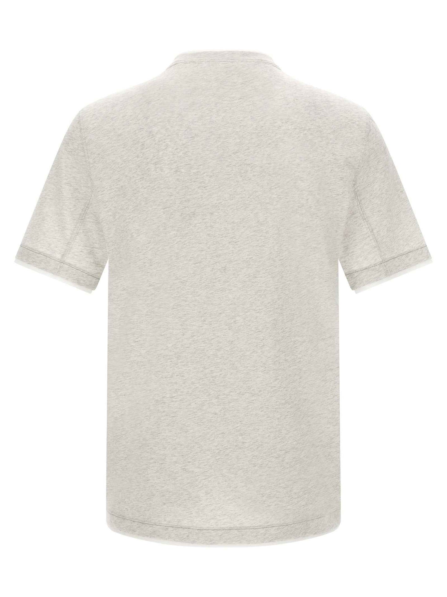 Gray Cotton T-Shirt