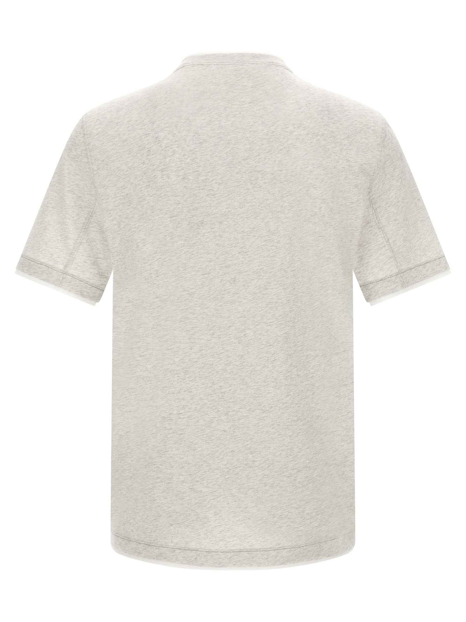 Gray Cotton T-Shirt