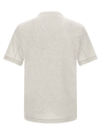 Gray Cotton T-Shirt