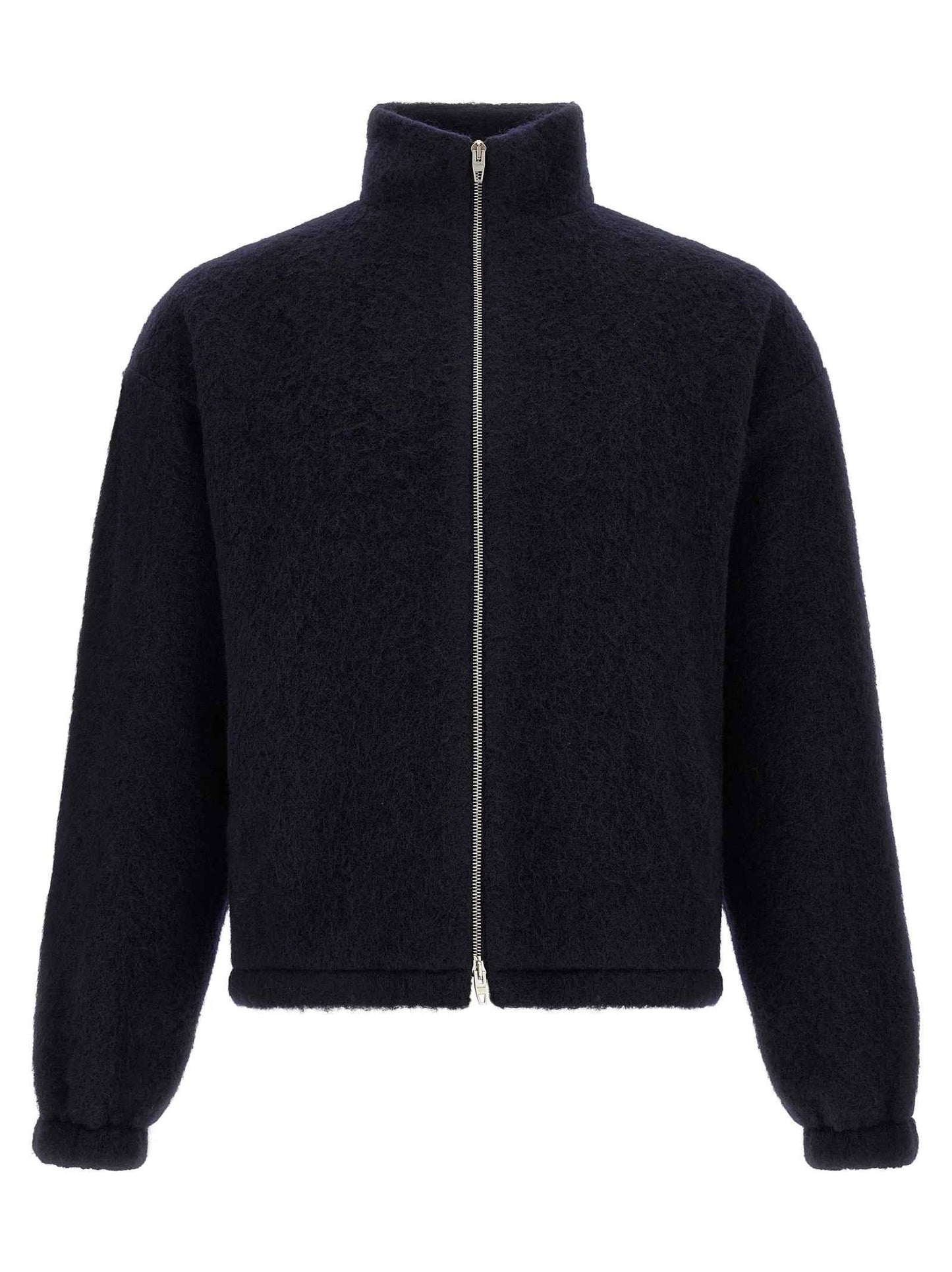 Blue Wool Sweatshirt
