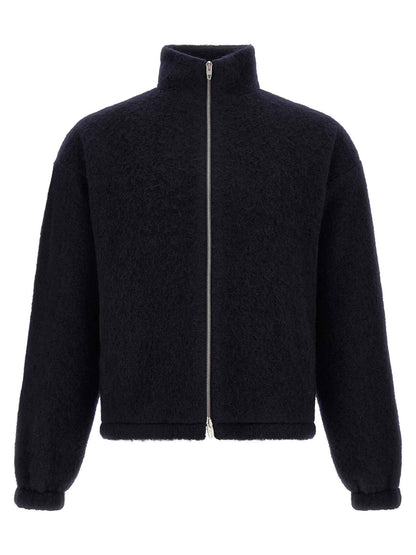 Blue Wool Sweatshirt