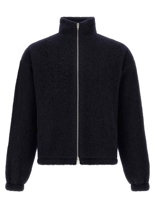 Blue Wool Sweatshirt