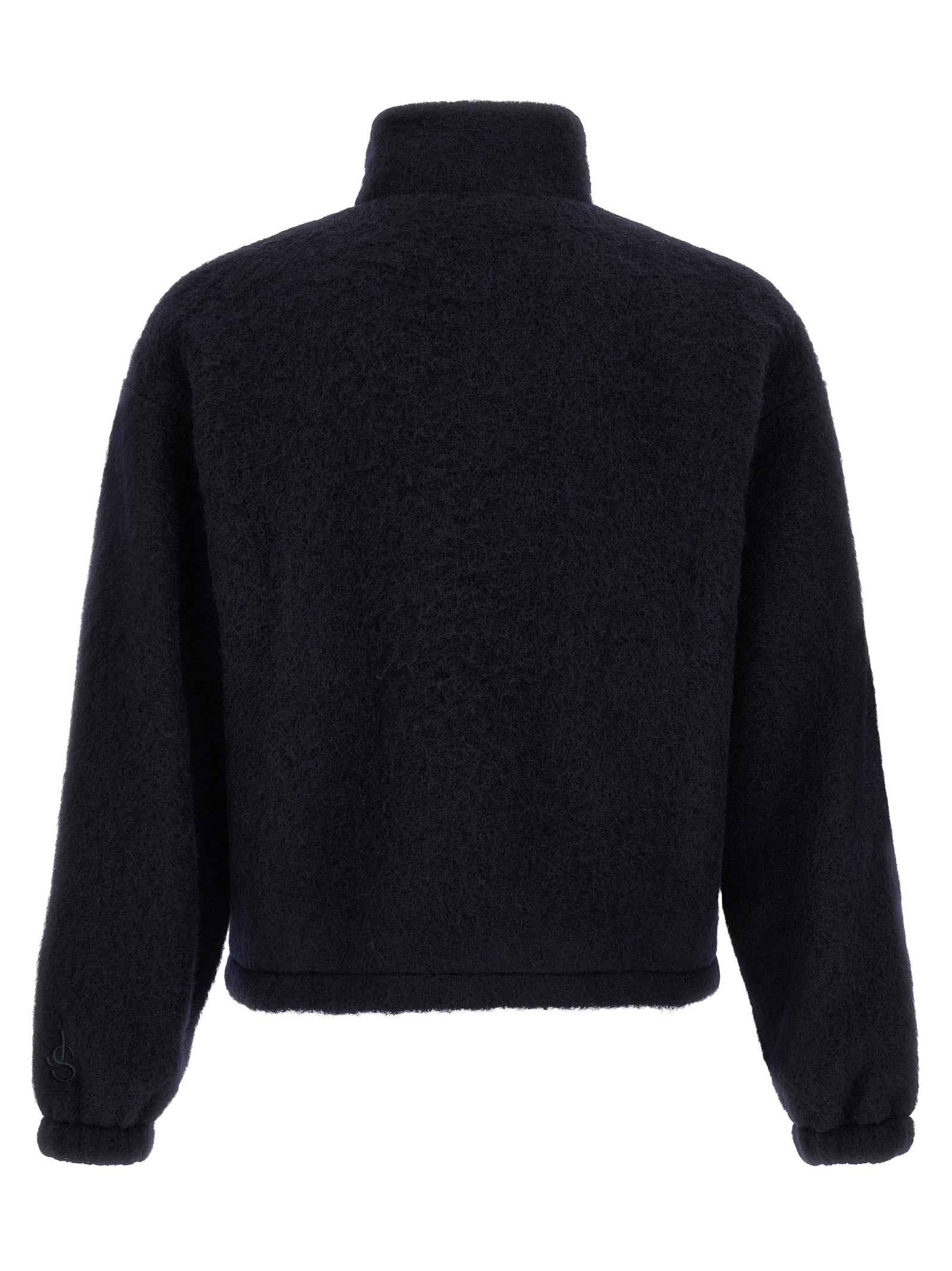 Blue Wool Sweatshirt
