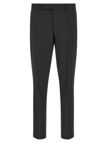 Gray Virgin Wool Two-Piece Suit