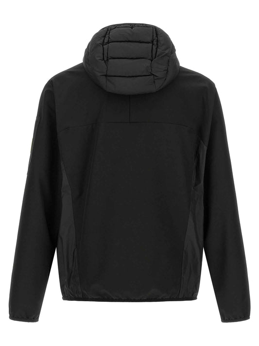 Black Rubber Sweatshirt
