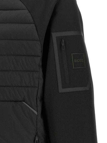 Black Rubber Sweatshirt