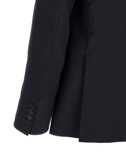Blue Wool Suit