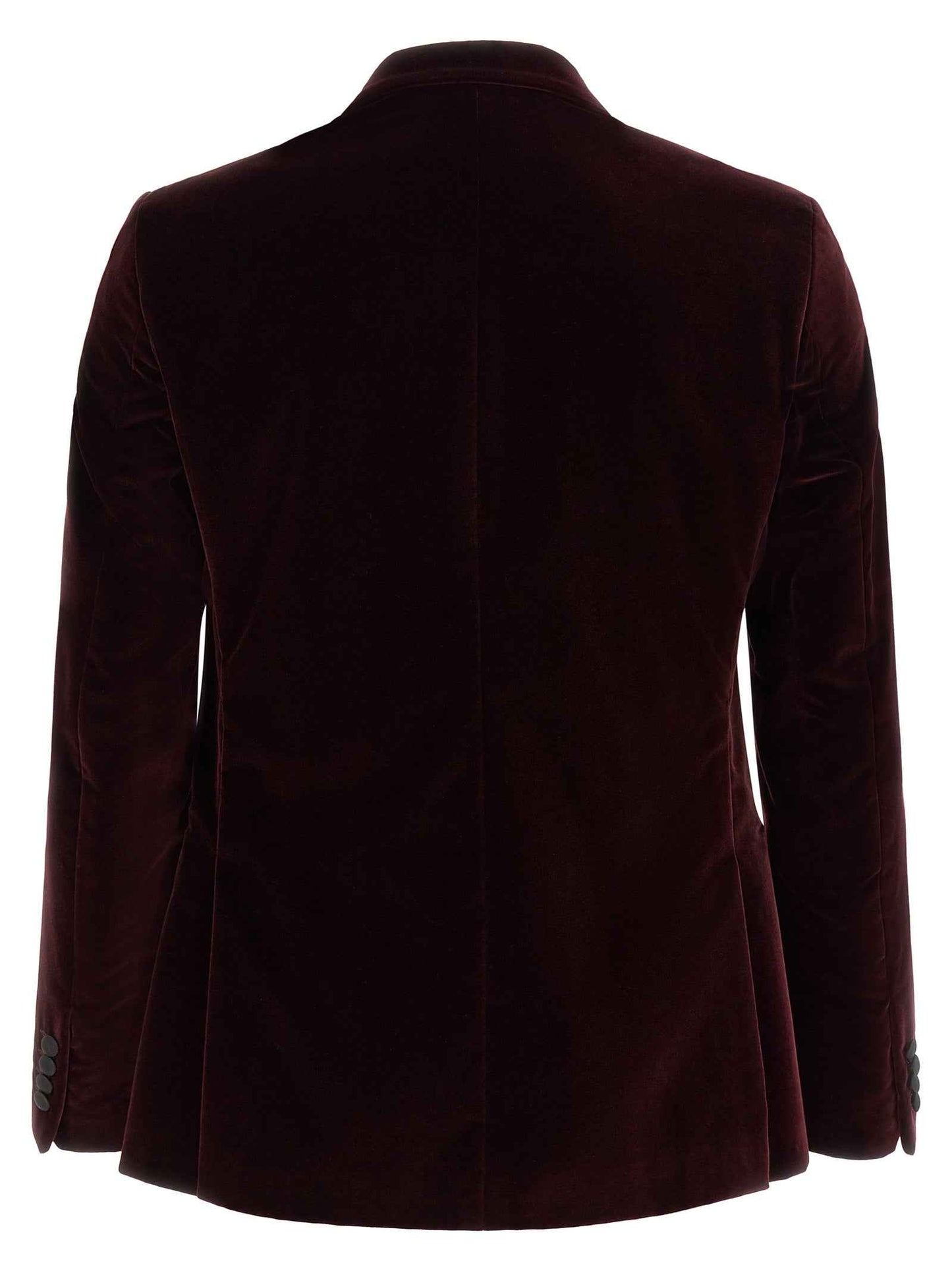 Bordeaux Cotton Blazer