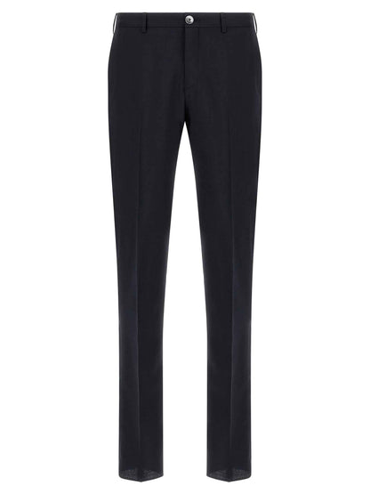 Black Wool Two-Piece Suit
