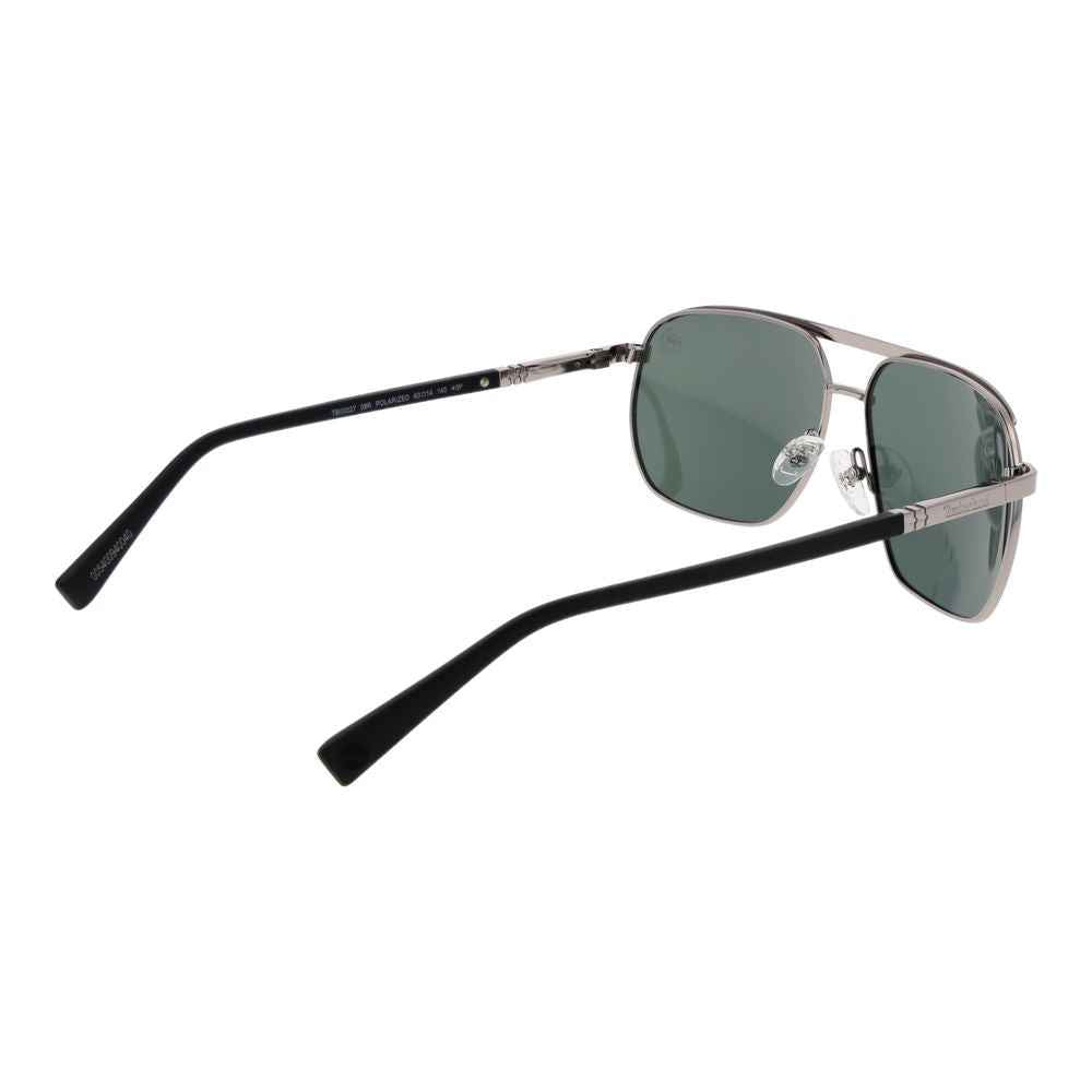 Gray Metal Sunglasses