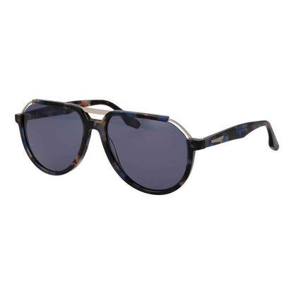Brown Acetate & Stainless Steel Sunglasses