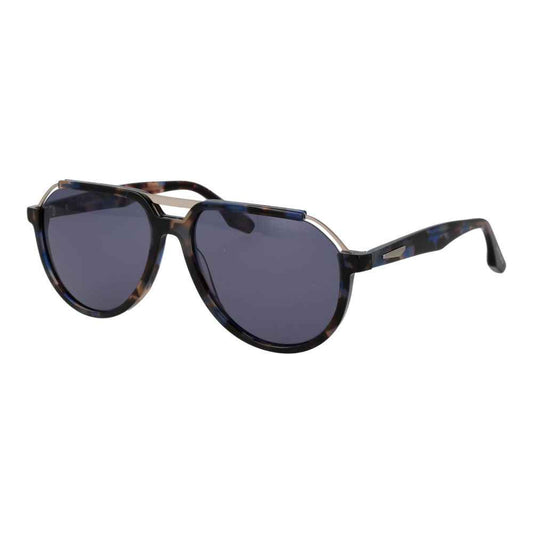 Brown Acetate & Stainless Steel Sunglasses