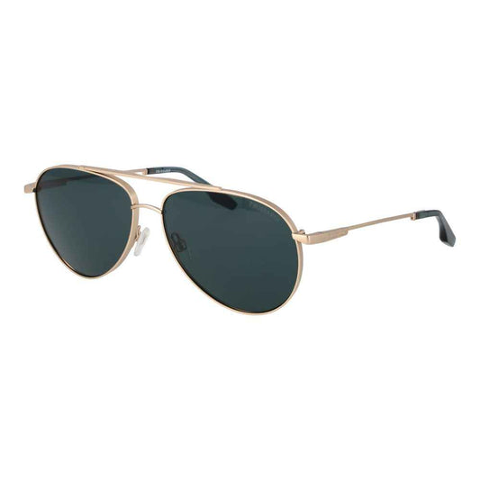 Gold Stainless Steel Sunglasses
