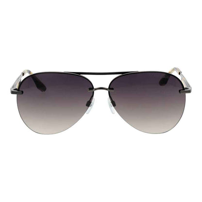 Gray Metal Sunglasses