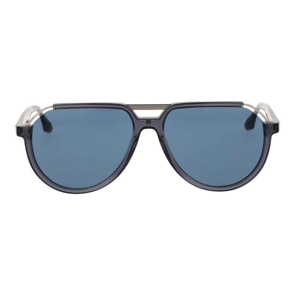 Gray Acetate & Stainless Steel Sunglasses