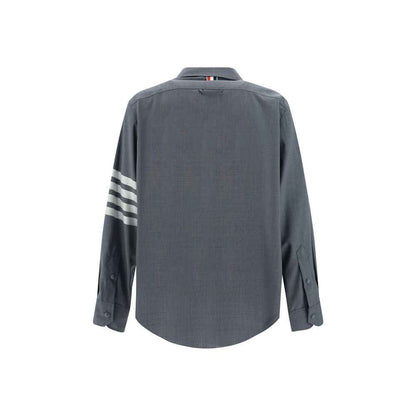 Gray Wool Oves Aries Dress Shirt