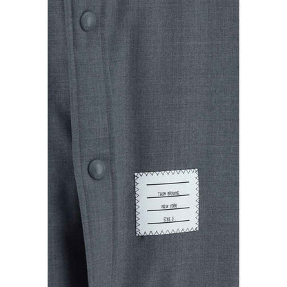 Gray Wool Oves Aries Dress Shirt
