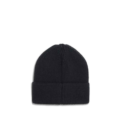 Black Marabou Beanie