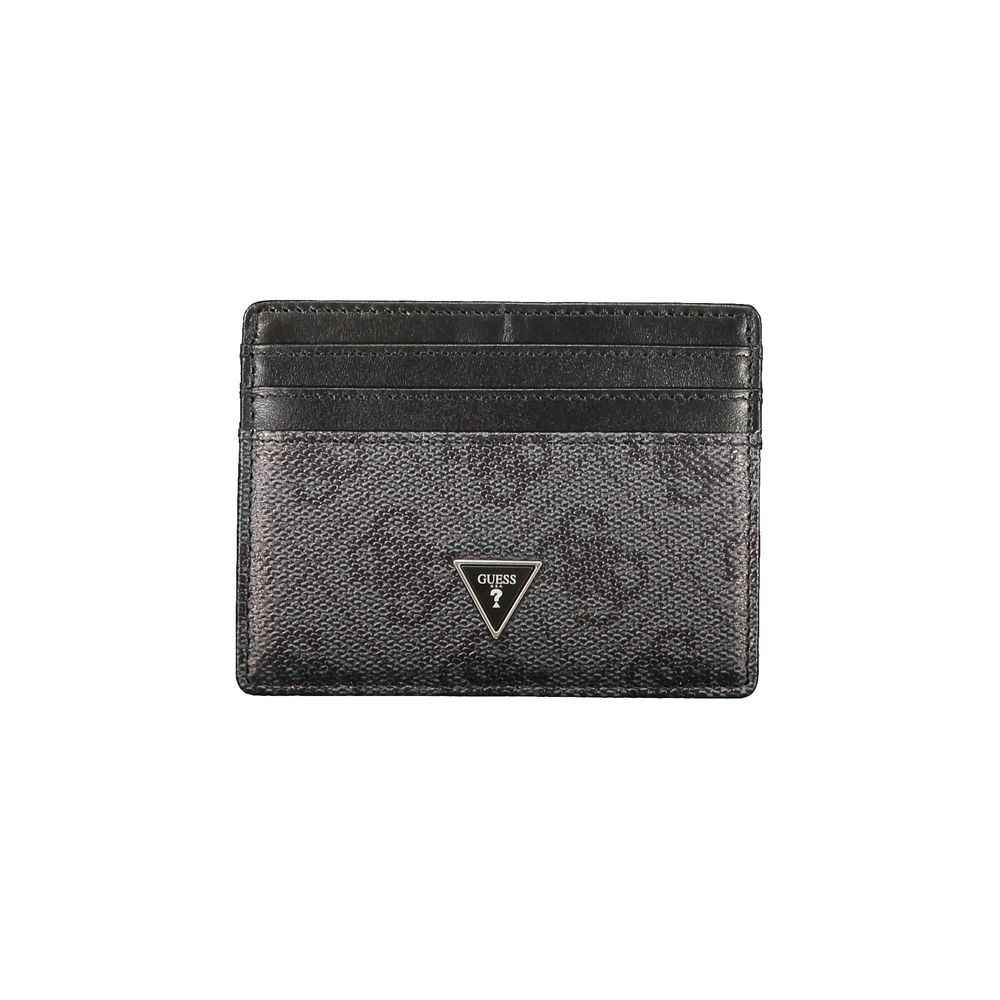 Black Leather Men Wallet