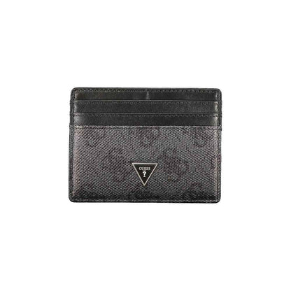 Black Leather Men Wallet