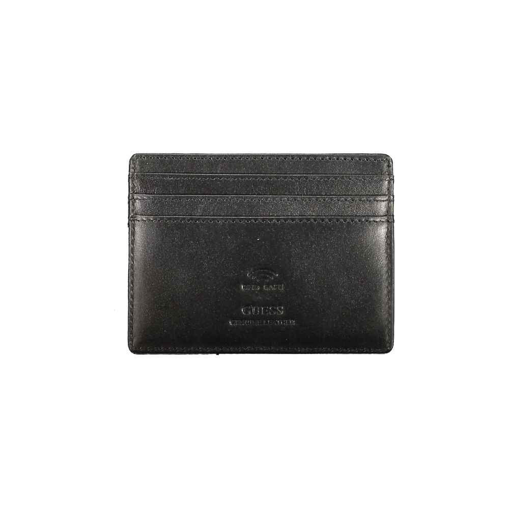 Black Leather Men Wallet