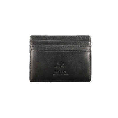 Black Leather Men Wallet