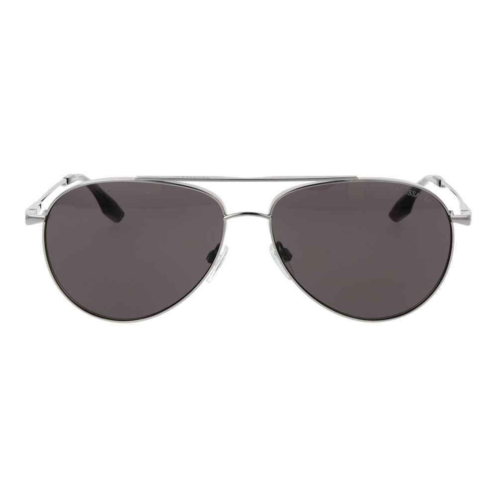 Silver Stainless Steel Sunglasses
