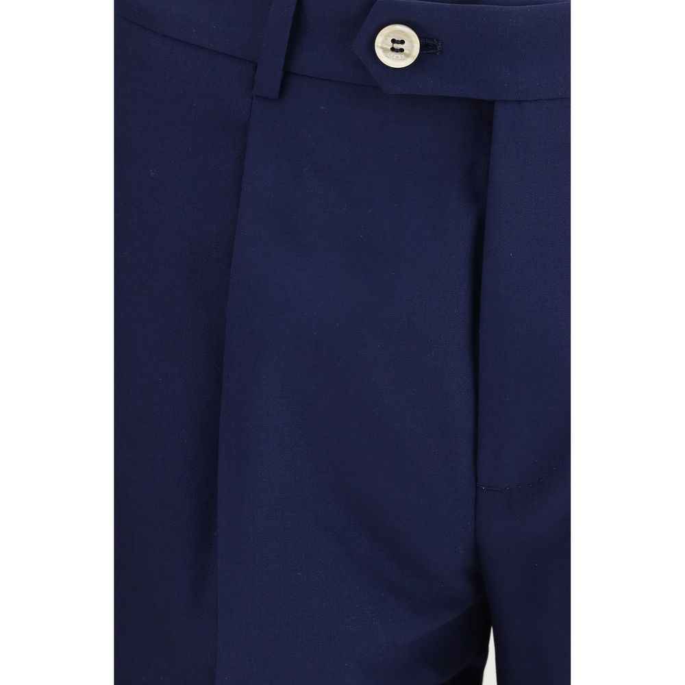 Blue Wool Oves Aries Two-Piece Suit