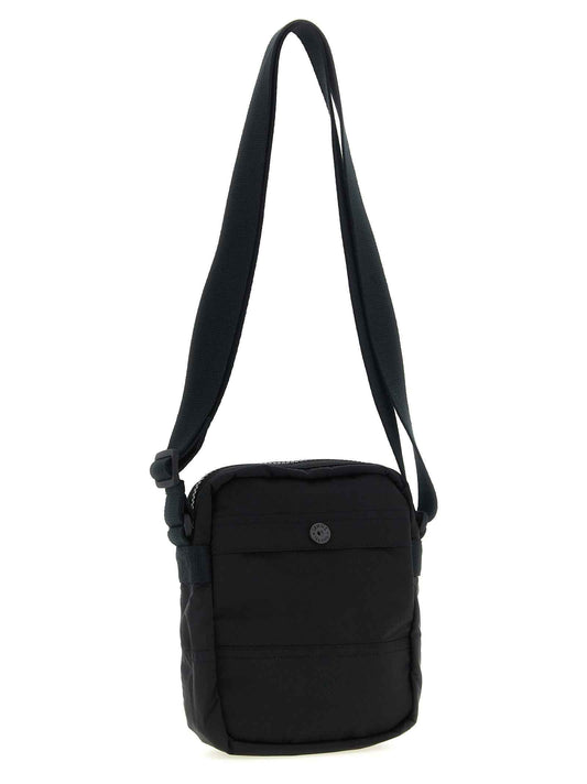 Black Polyamide Crossbody Bag
