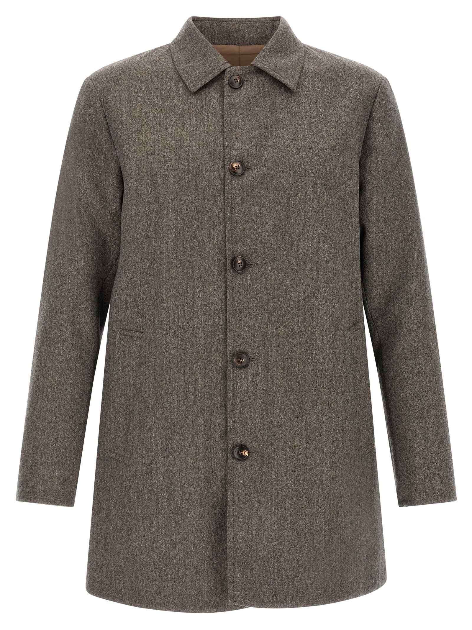 Brown Wool Coat