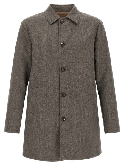 Brown Wool Coat