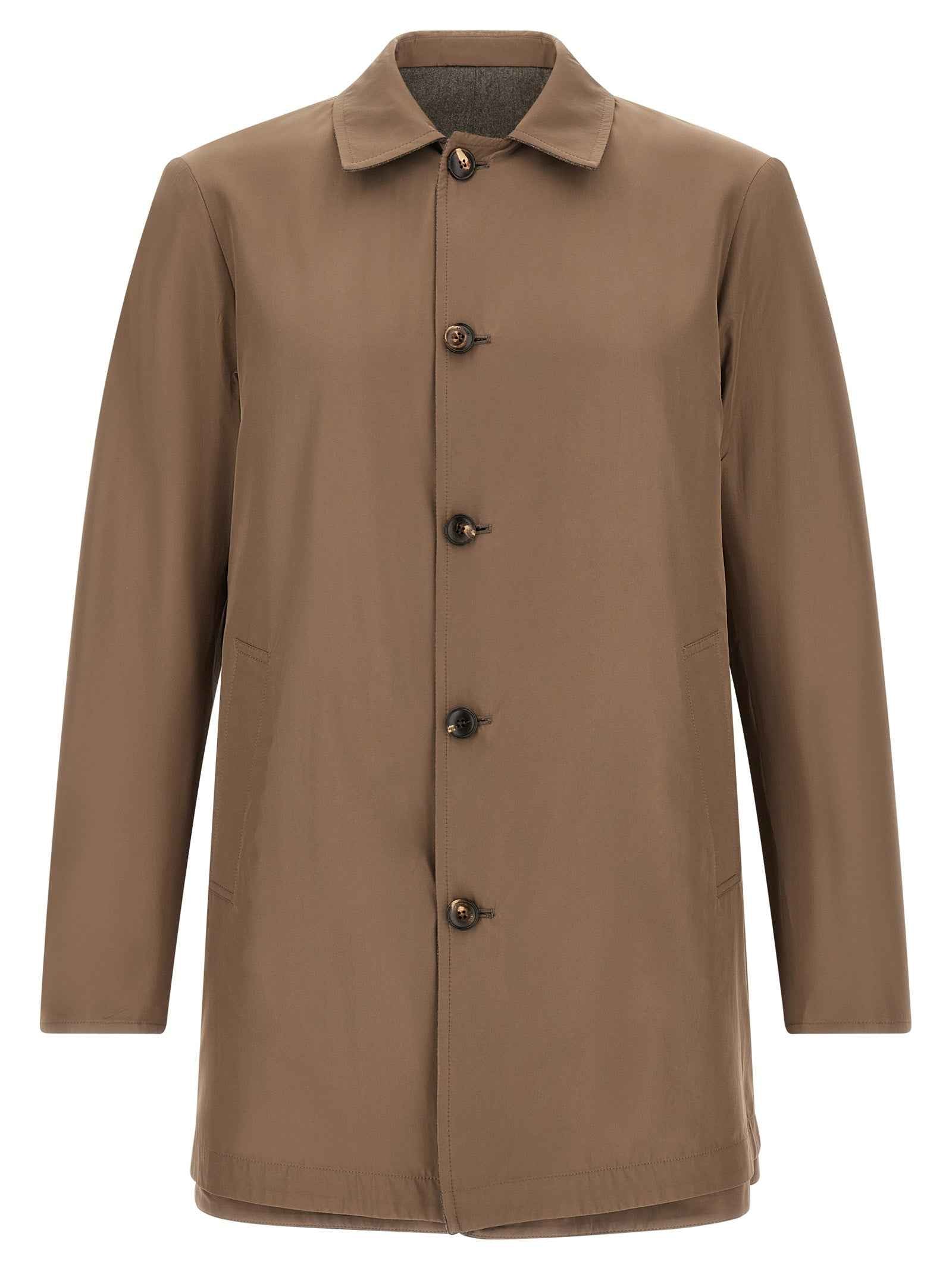 Brown Wool Coat