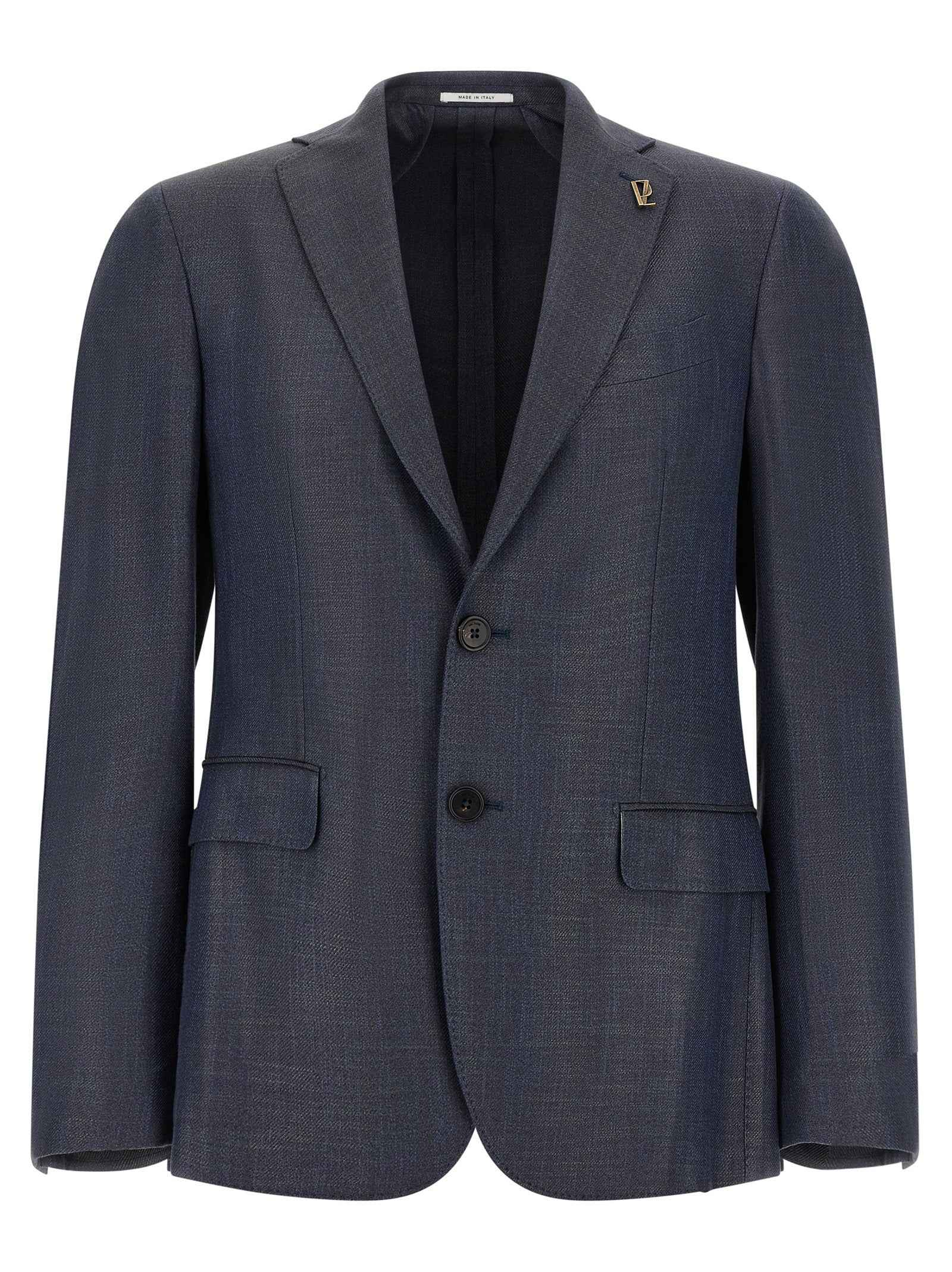 Blue Viscose Blazer