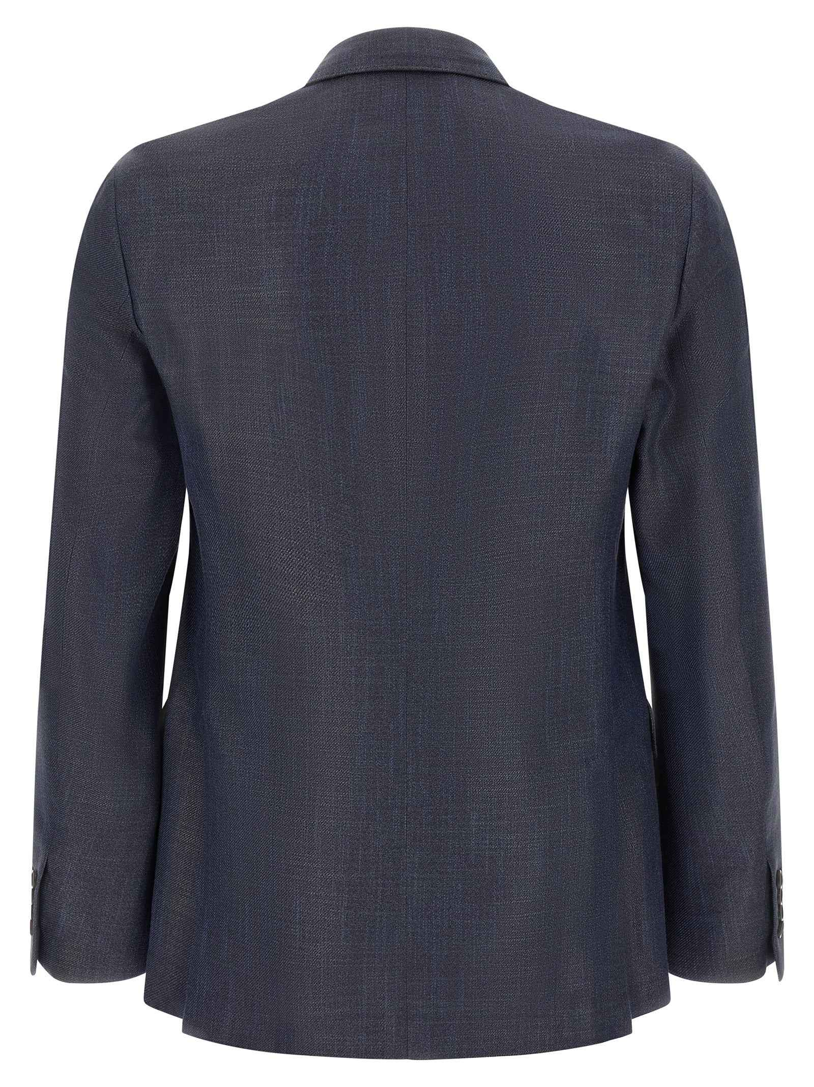 Blue Viscose Blazer